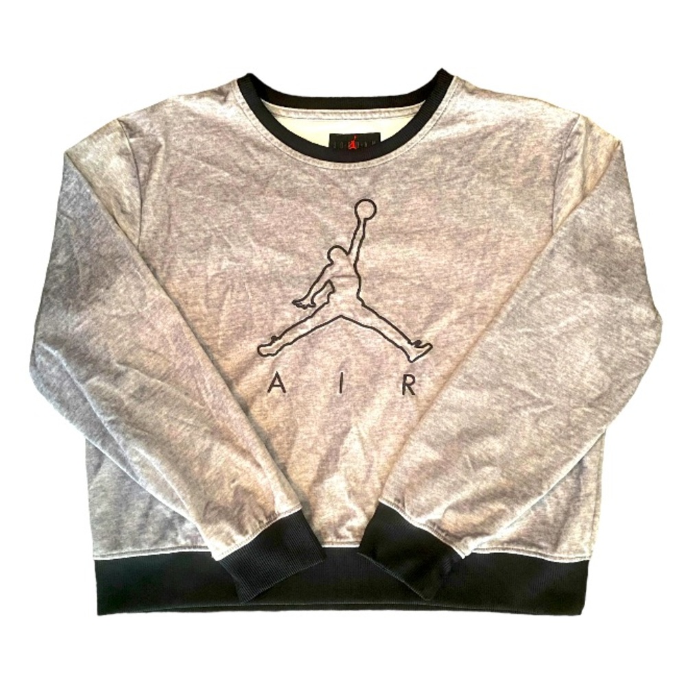2000’s Vintage Velour Air Jordan Crop Top